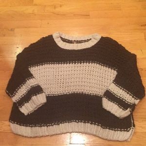 Free People Monaco Open Knit Sweater